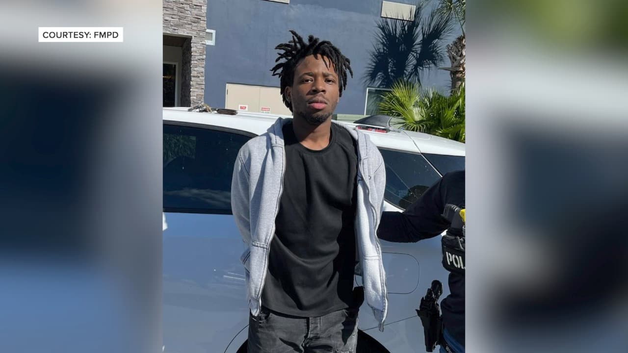 UPDATE: Suspect accused of hitting two Fort Myers officers caught in Fort Pierce