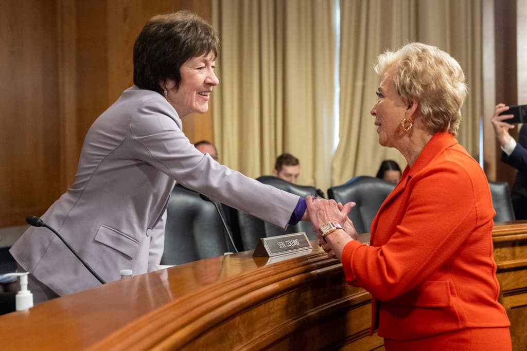 Education nominee McMahon faces senators amid calls to dismantle department