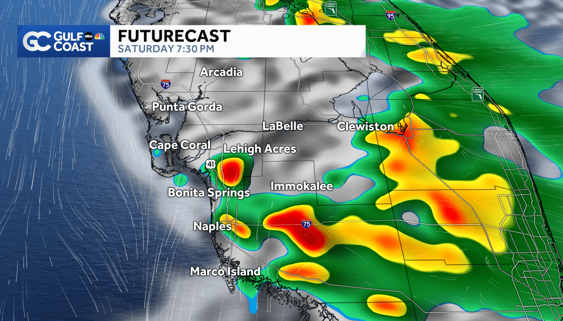 Lehigh Acres sees hail from afternoon storms Saturday, more rain ont the way