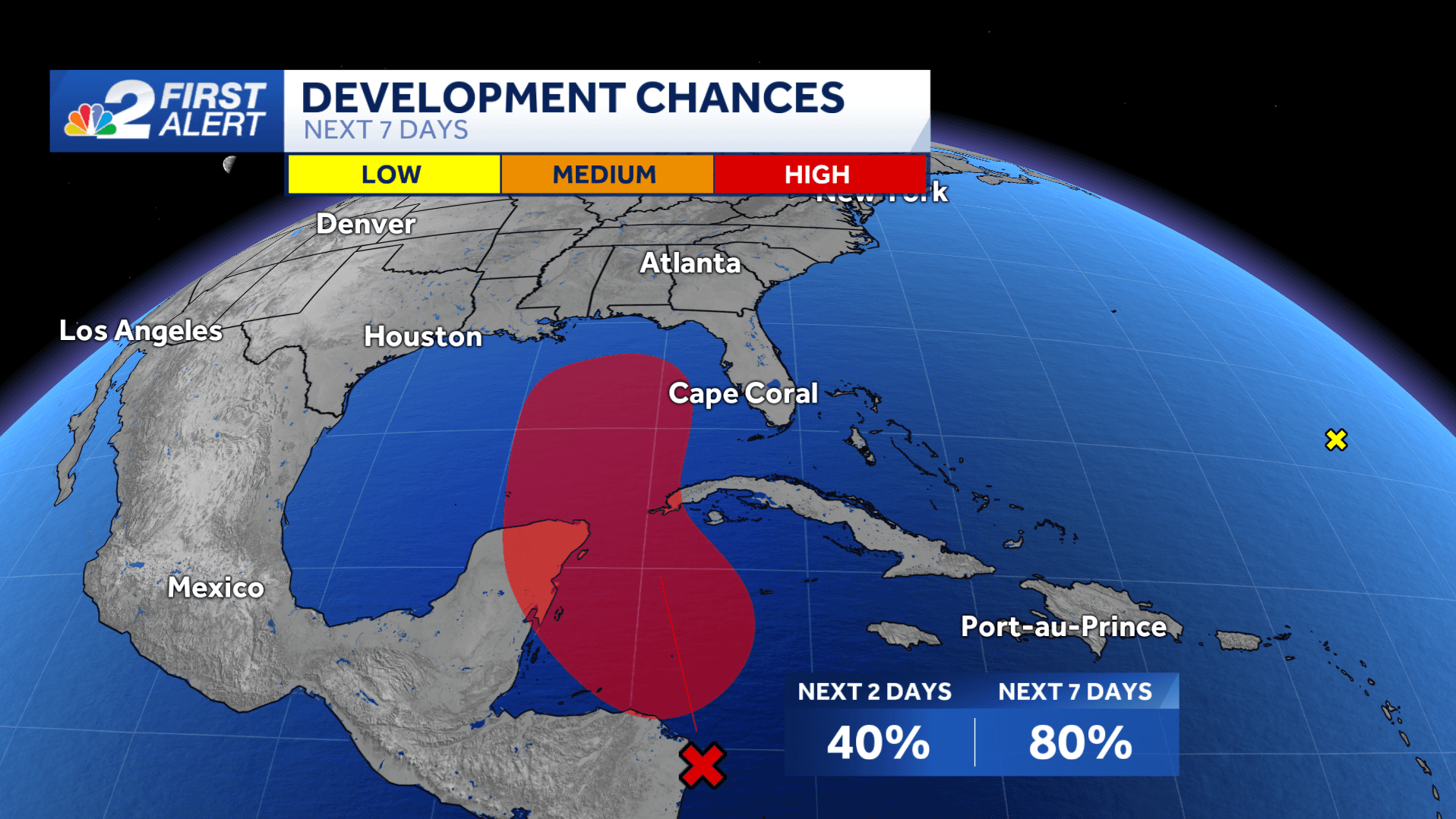 Invest 97L forms, monitoring the Caribbean and Gulf for Tropical Development