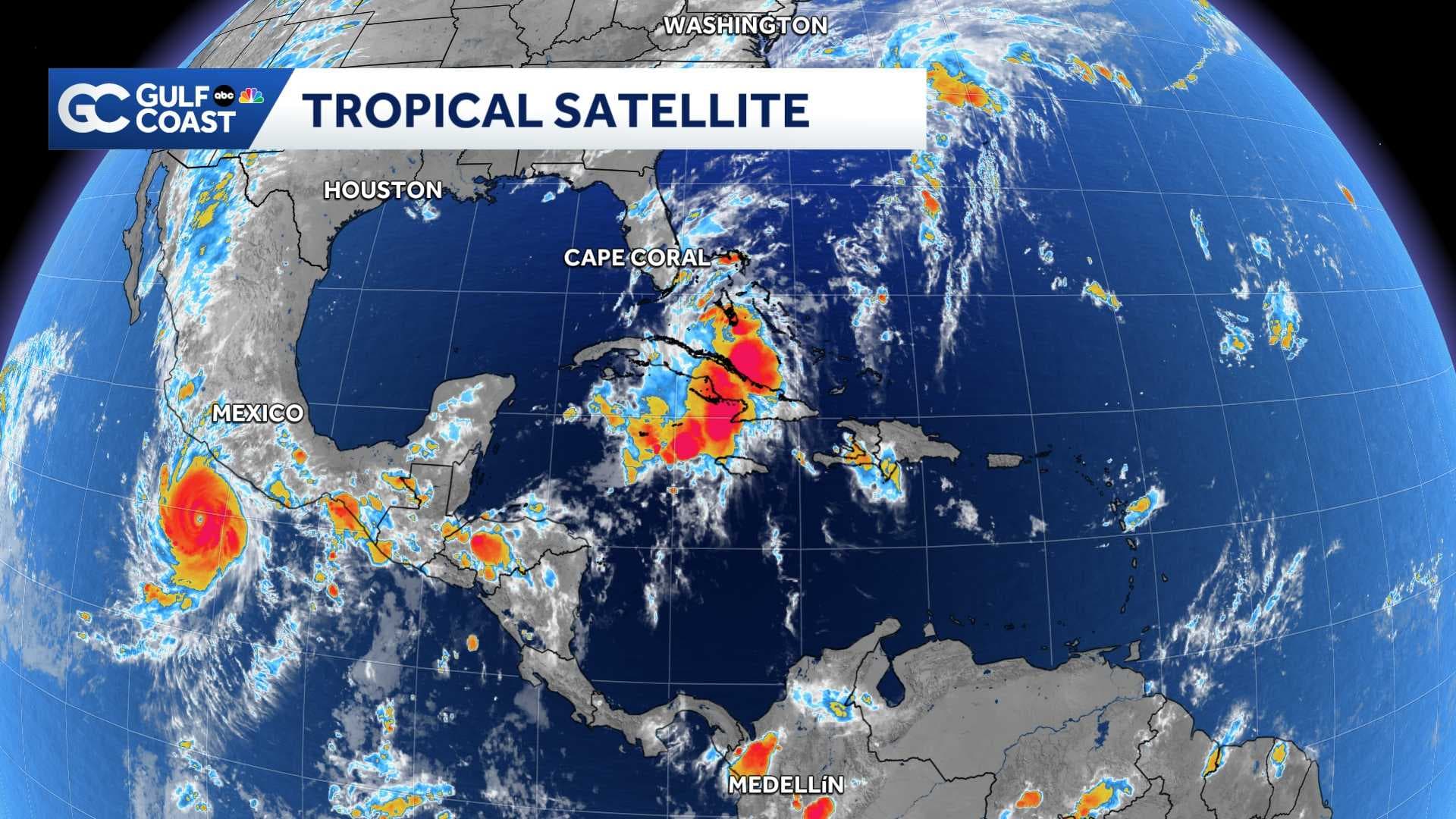 Hurricane Ernesto forms in the Atlantic as Category 1 storm