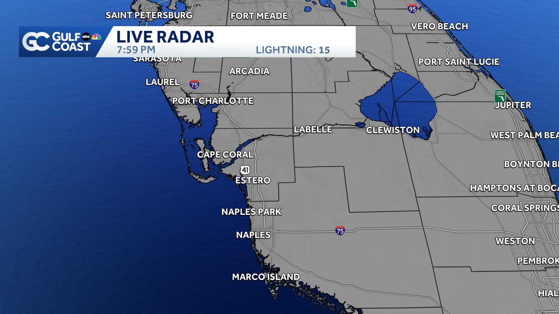 Southwest Florida back-to-school weather forecast for Monday