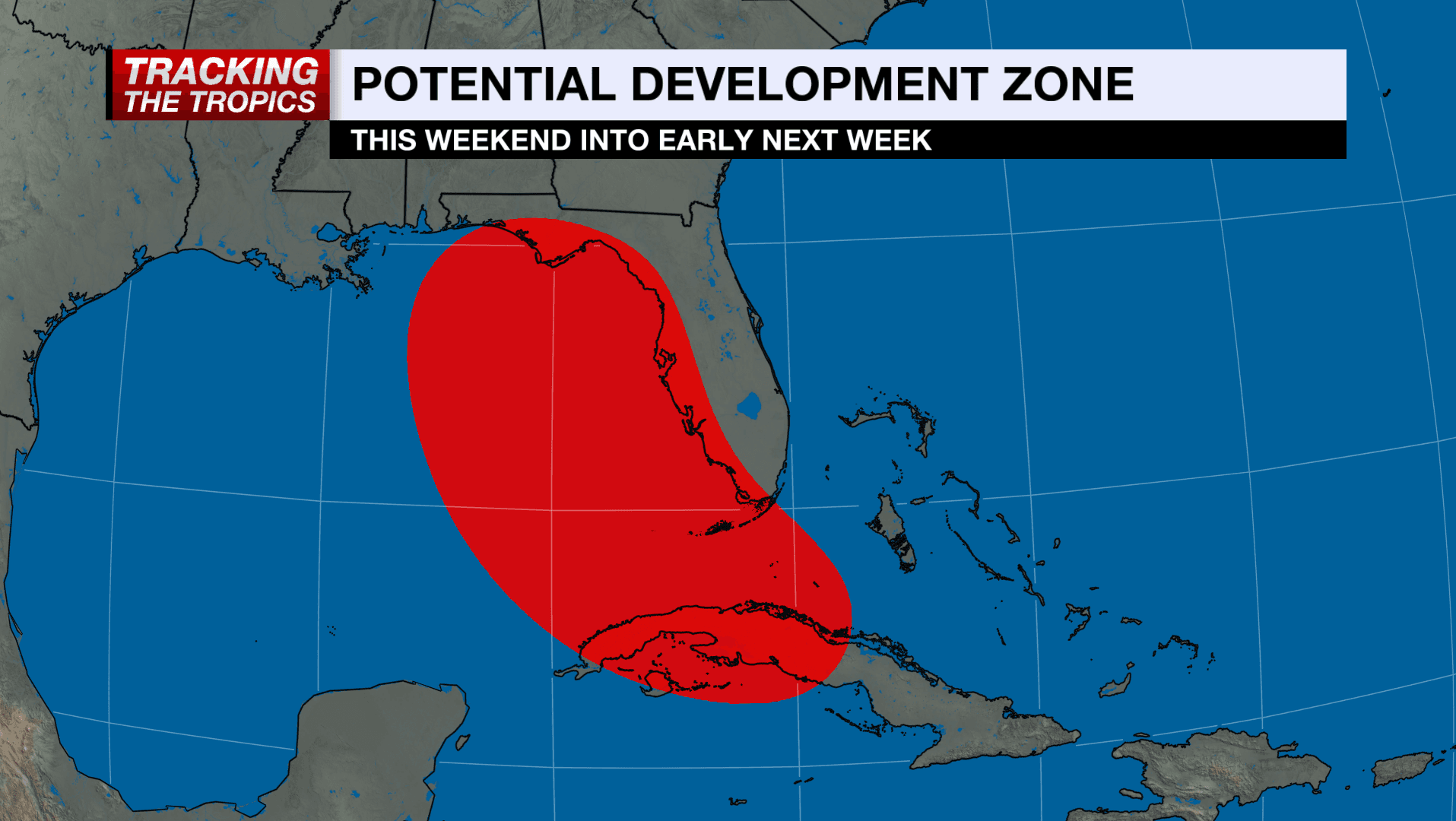 Tropical wave has 80% chance to develop in Gulf of Mexico this weekend