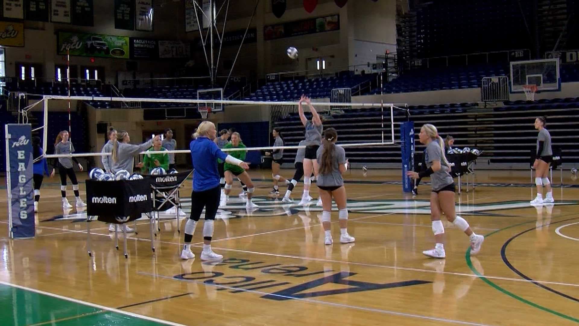 FGCU volleyball prepares to face Marquette in first round of NCAA Tournament