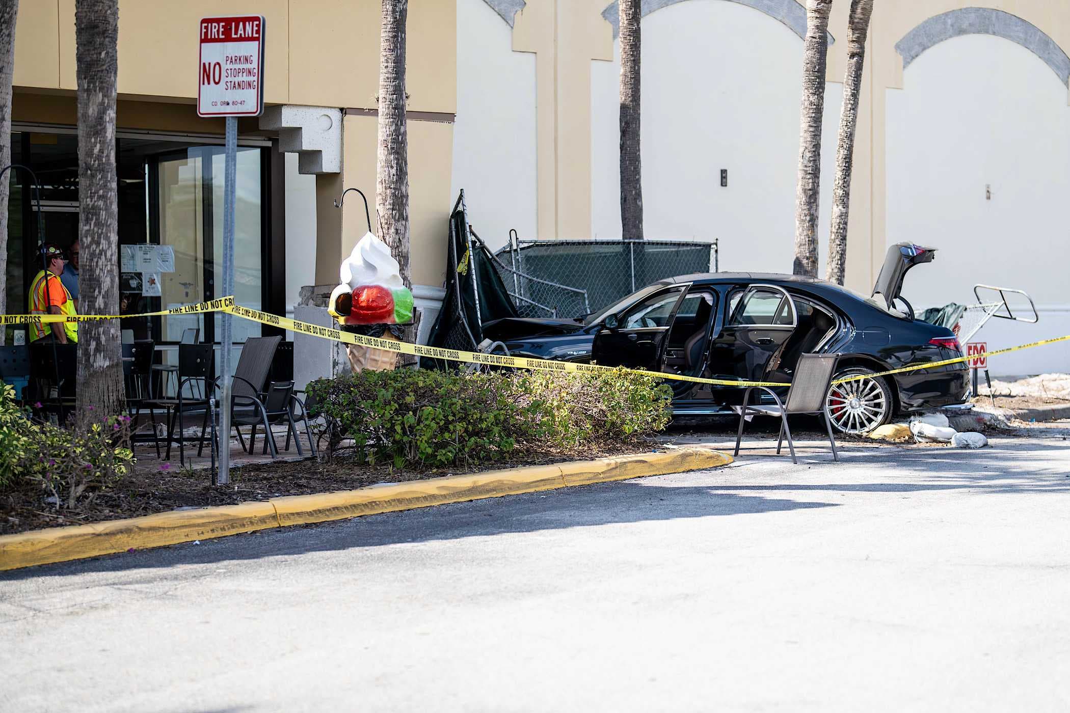 Person pinned against building in crash at The Marketplace at Pelican Bay in North Naples