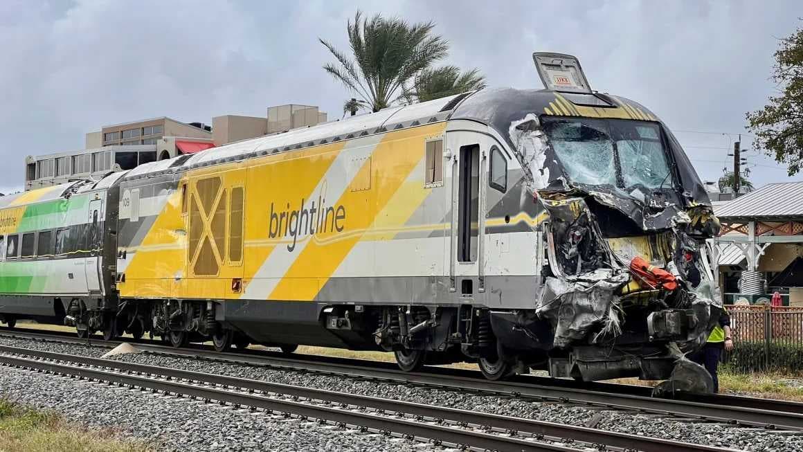 Brightline train collides with fire truck in Delray Beach, 15 injured including 3 firefighters