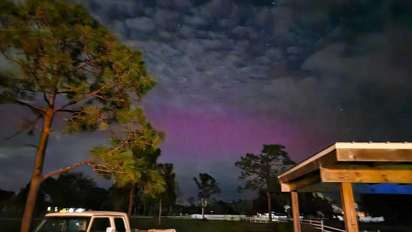 Northern Lights spotted in Southwest Florida a day after Hurricane Milton