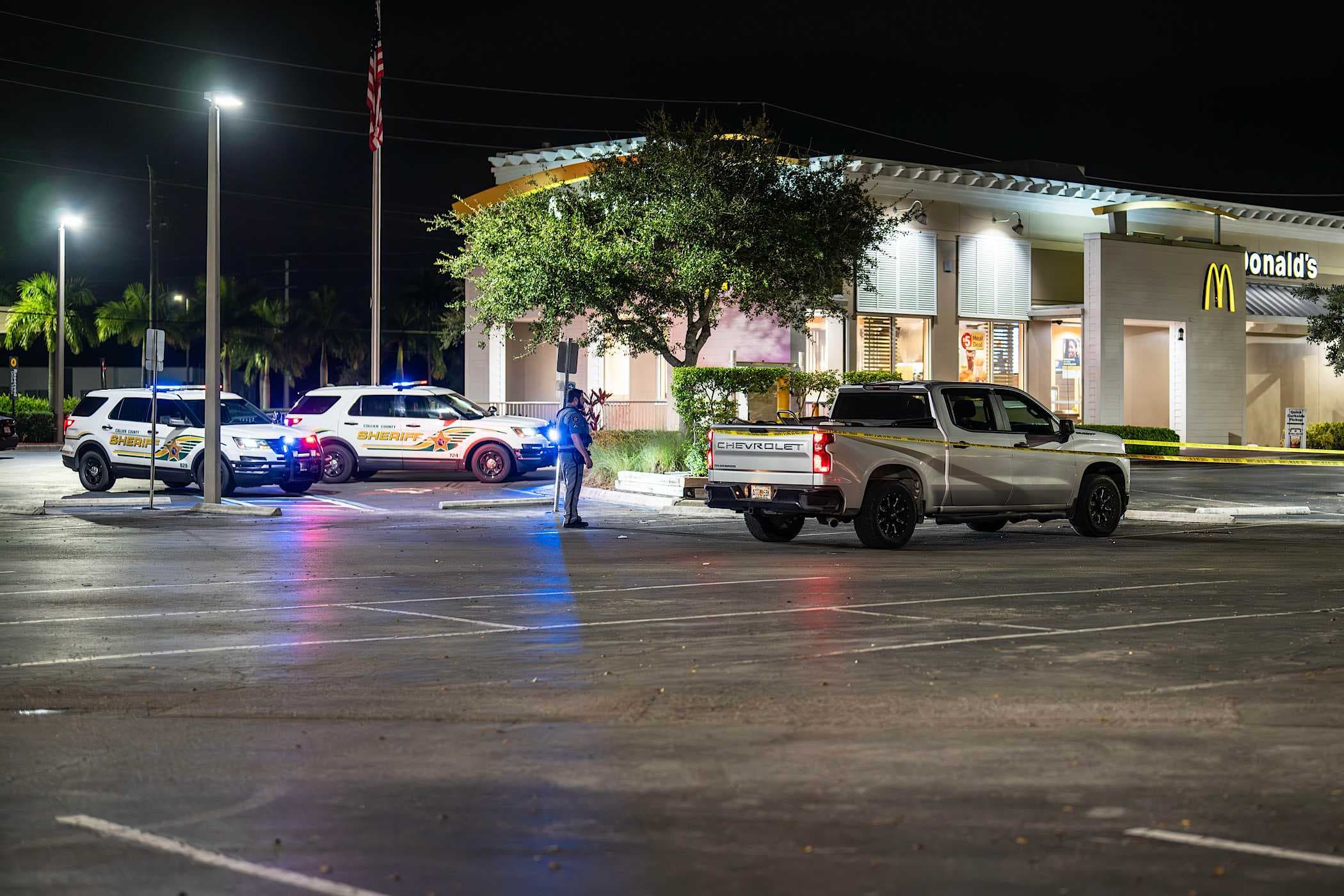 1 taken to hospital after stabbing at McDonalds in east Naples