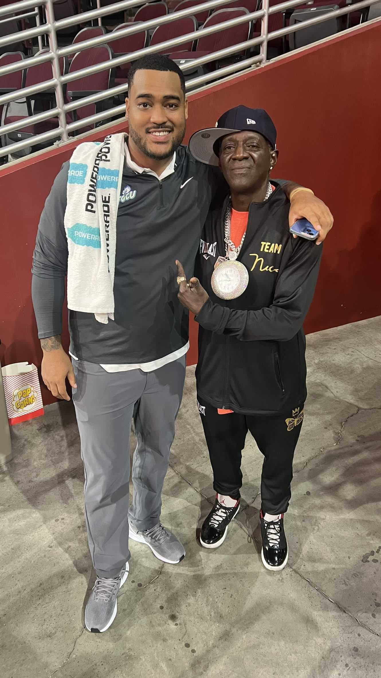 FGCU assistant coach's biggest fan is his superstar cousin: Flavor Flav