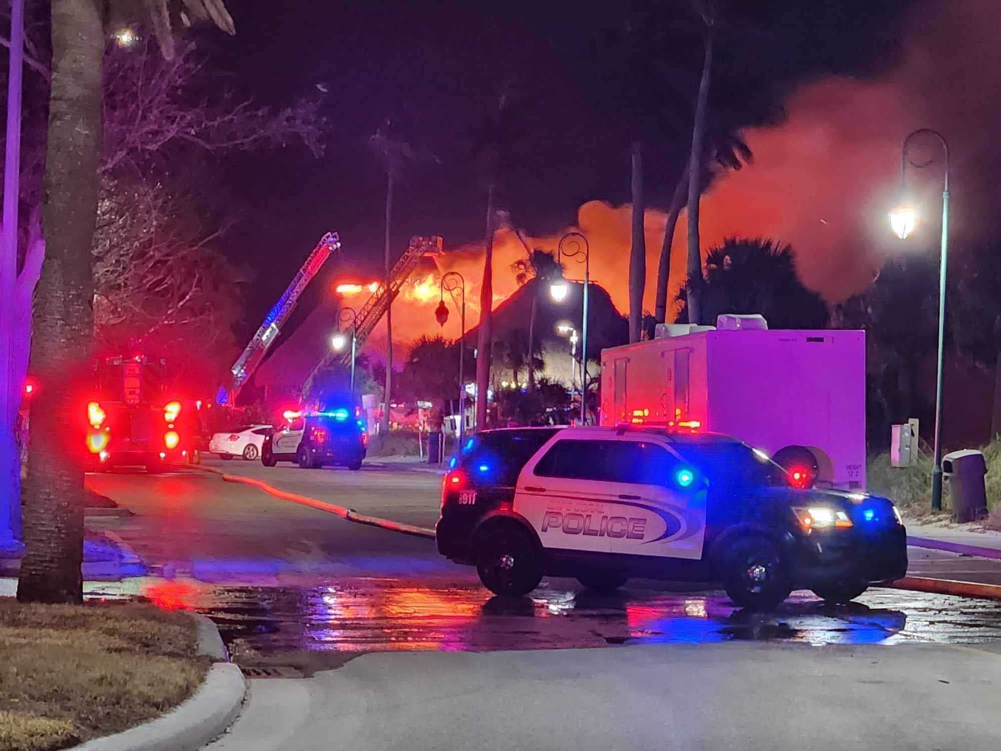 Boathouse employee tries to stop fire that destroyed the Cape Coral restaurant