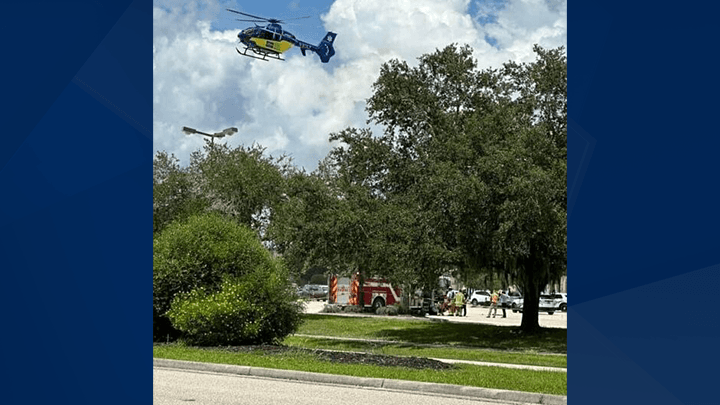 Man catches fire in Port Charlotte Town Center mall parking lot, hospitalized