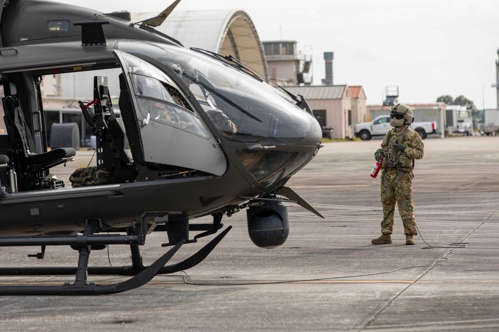 National Guard prepares helicopters, loads gear as Hurricane Helene menaces Florida