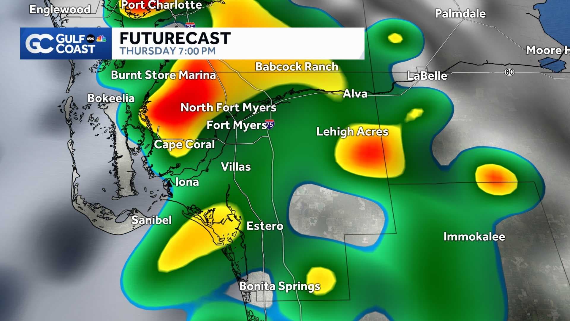 Gulf Coast Weather Impact Day; coastal storms expected this evening and Thursday
