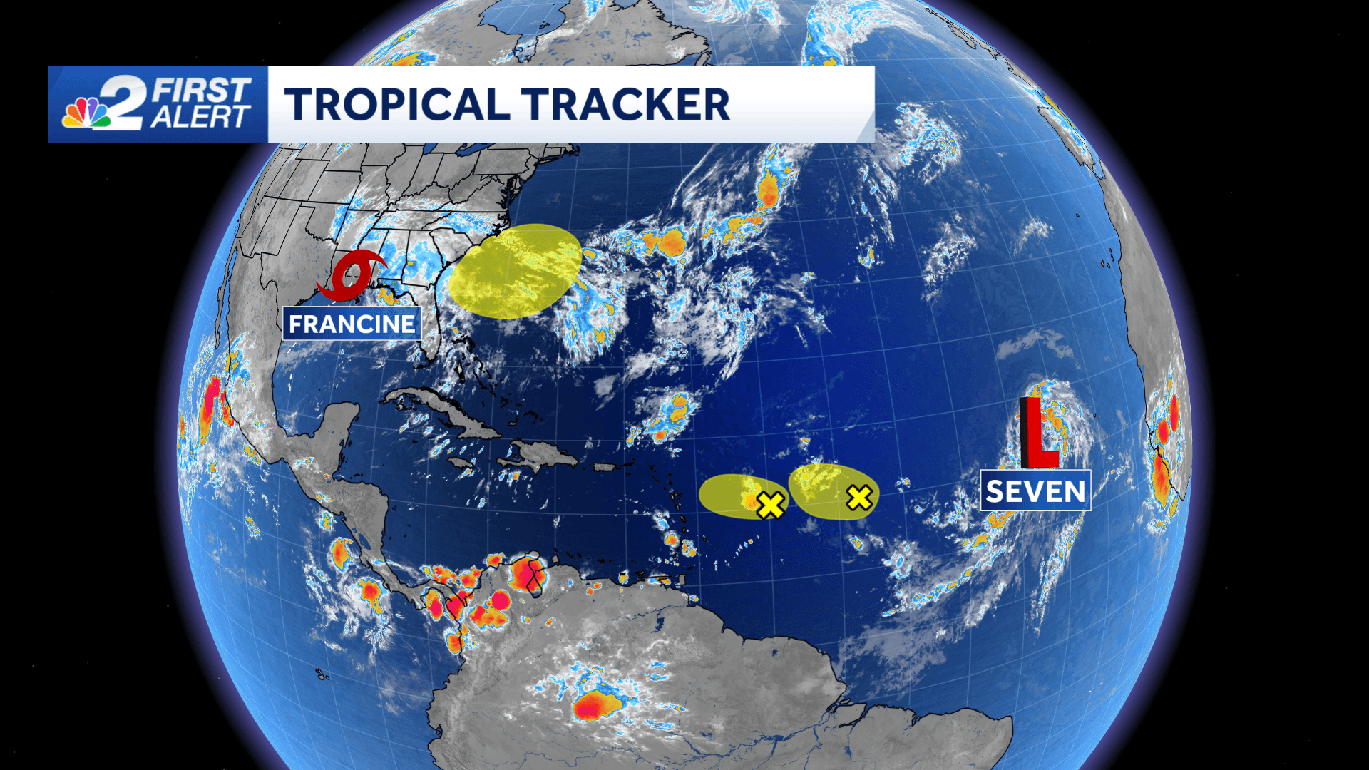 Tropical Depression Seven could become a named storm today