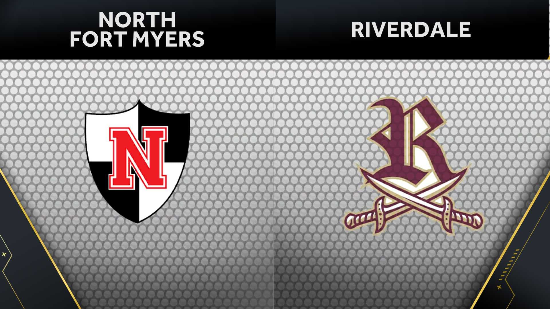 H.S. Football Playoff Round 1 - Riverdale takes down North Fort Myers, wins first home playoff game