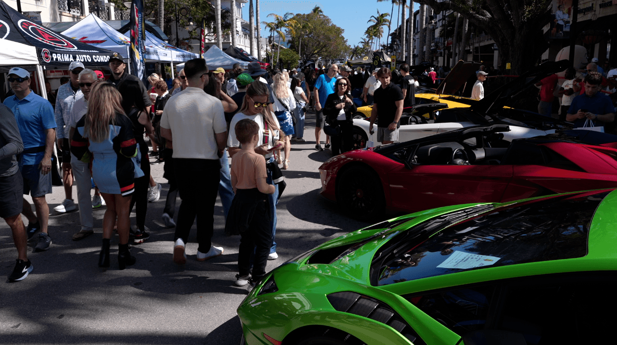 'This is all about passion:' Naples car show attracts people worldwide