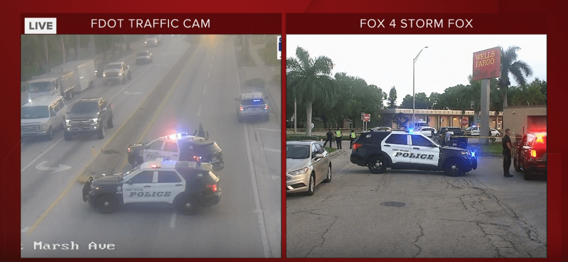 Bicyclist hit by two cars on Palm Beach Blvd. in Fort Myers; traffic impacted