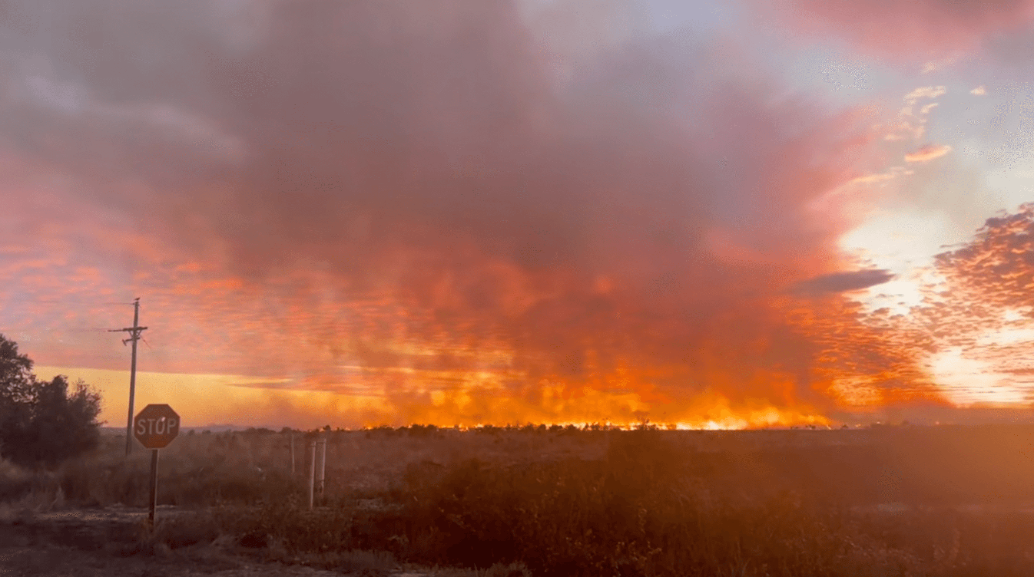Multiple agencies respond to large Charlotte County brush fire