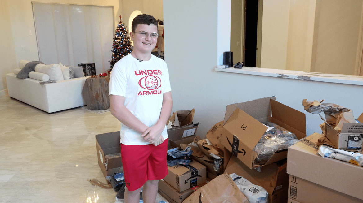Naples teen collects thousands of clothing essentials for the homeless