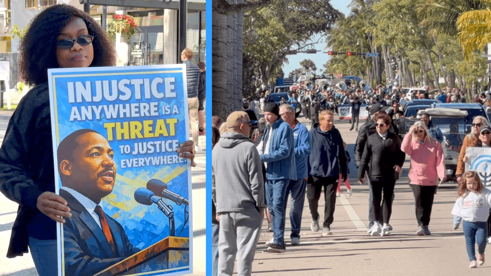 MLK Day parade draws hundreds to downtown Naples to honor King’s legacy