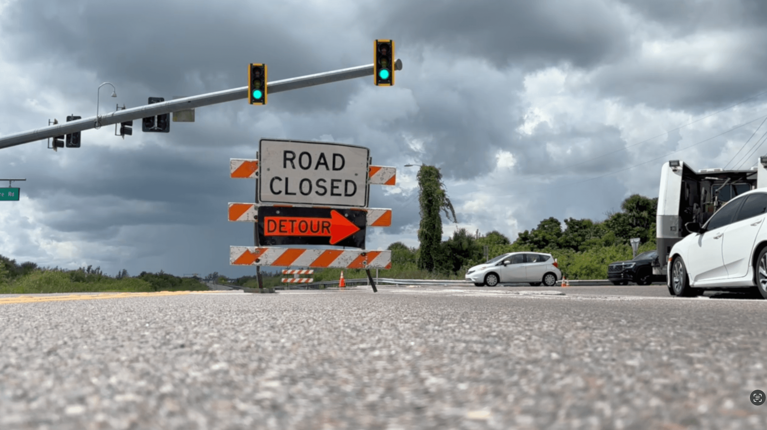 State Road 31 is closed for emergency repairs...again