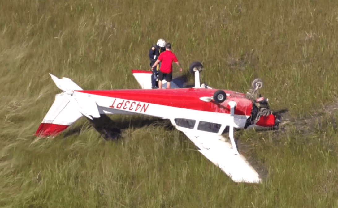 Student pilot, instructor airlifted after plane crashes in Florida Everglades