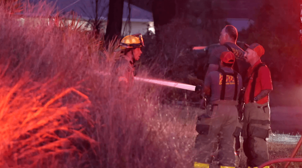 Dry season fuels surge of brush fires across Southwest Florida on Tuesday