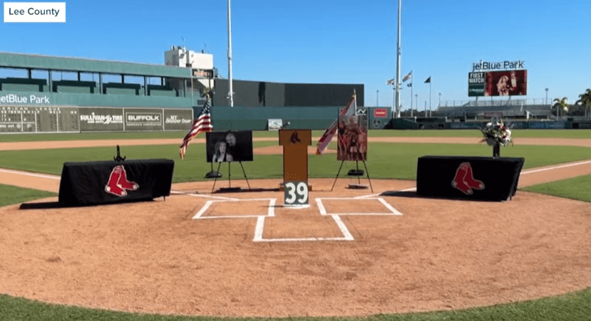 Hundreds gather at JetBlue Park to celebrate life of Commissioner Mike Greenwell