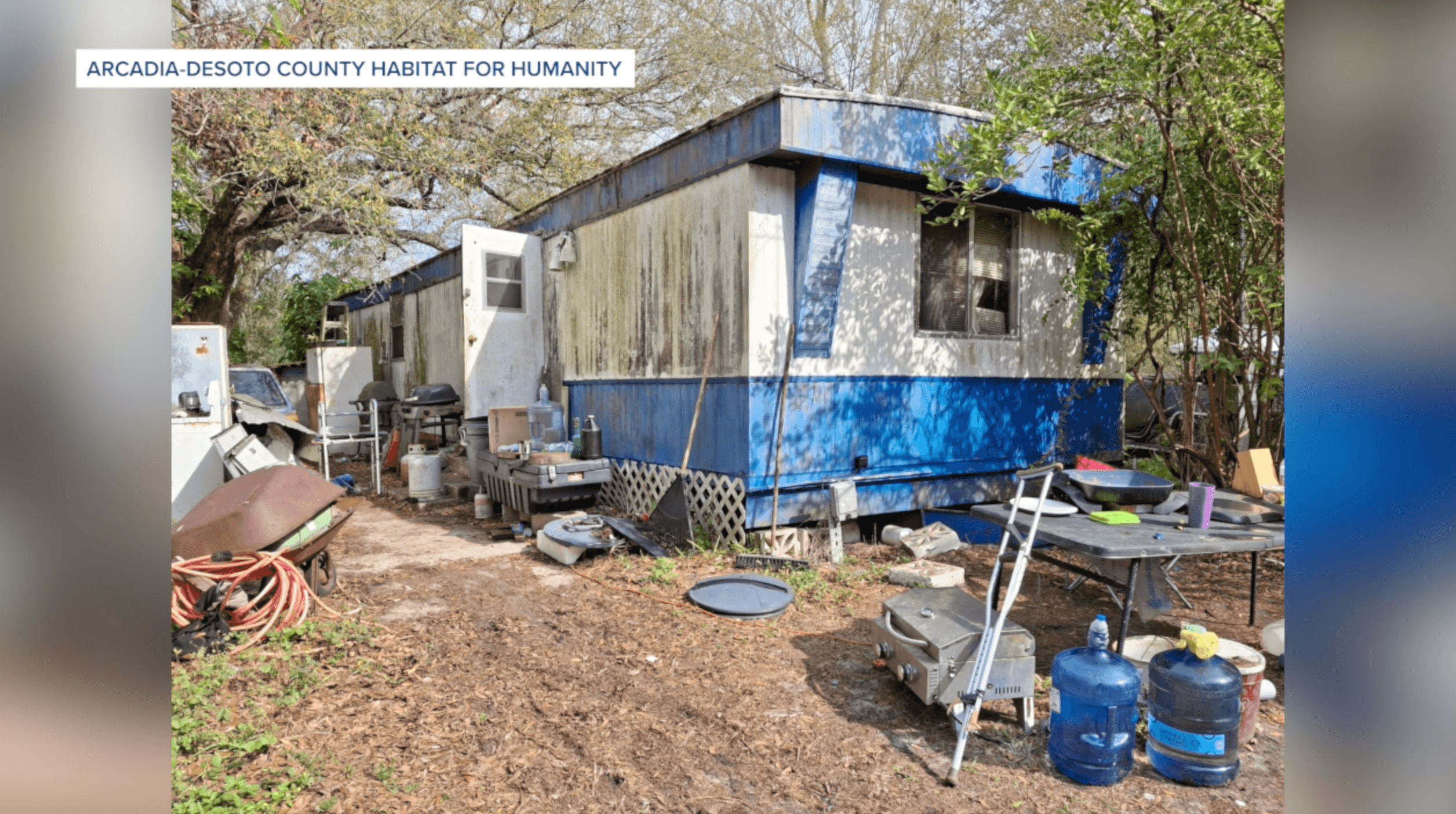 DeSoto County veteran gets new home after Hurricane Ian destroyed his trailer