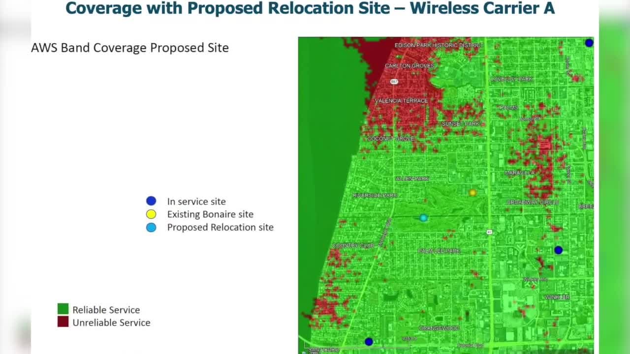 BETTER SERVICE: Fort Myers talks demoing old cell tower and putting up a new one