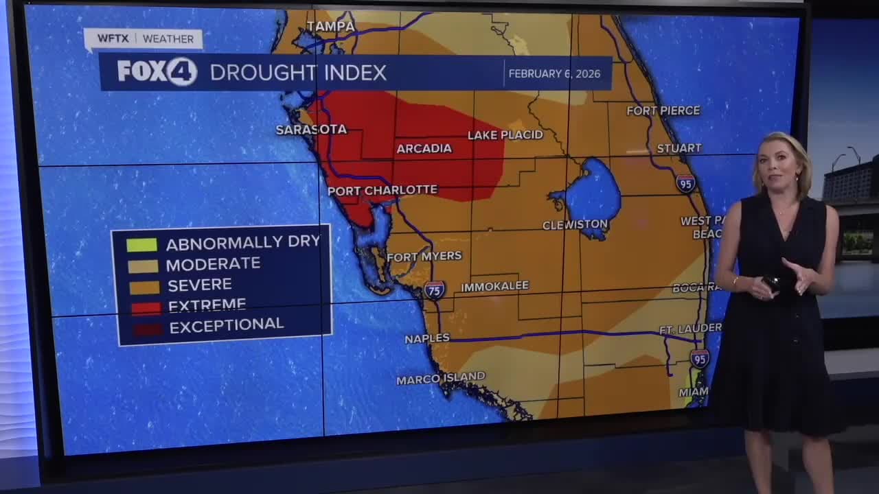 Water Shortage Warning for Lee and Collier counties