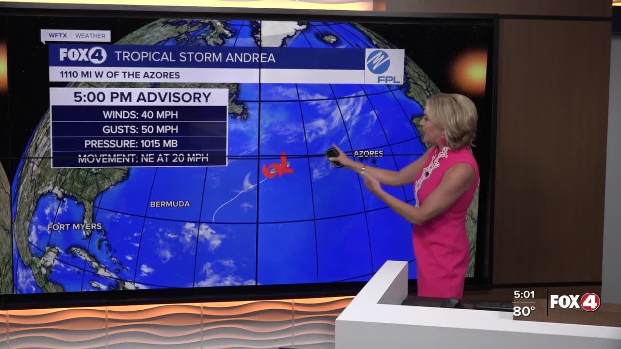 Tracking the first storm of the 2025 season