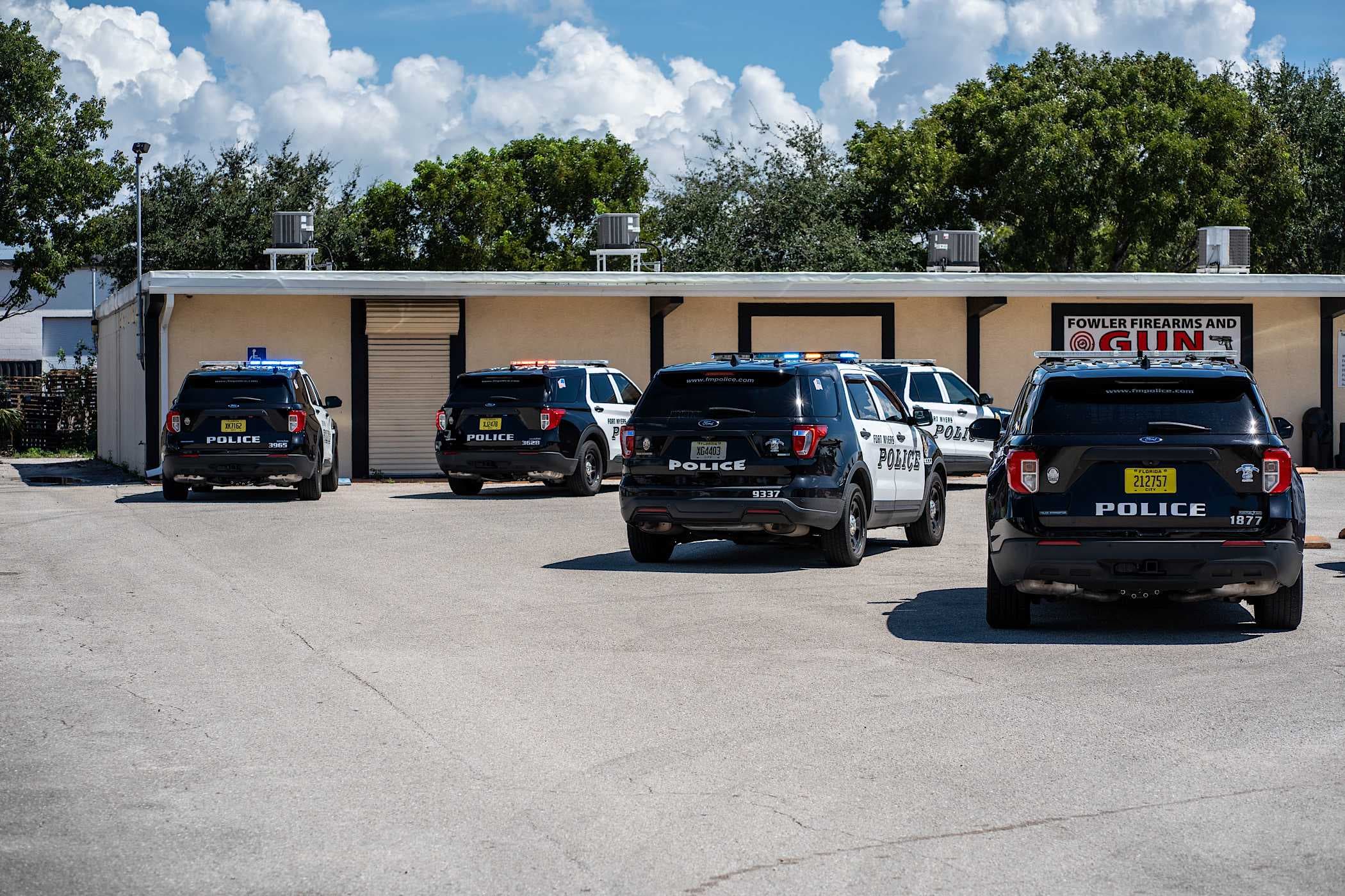 Fort Myers Police Department investigating at Fowler Firearms & Gun Range