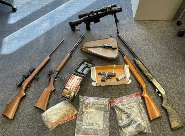 Two convicted felons arrested, drugs and firearms seized in Golden Gate Estates