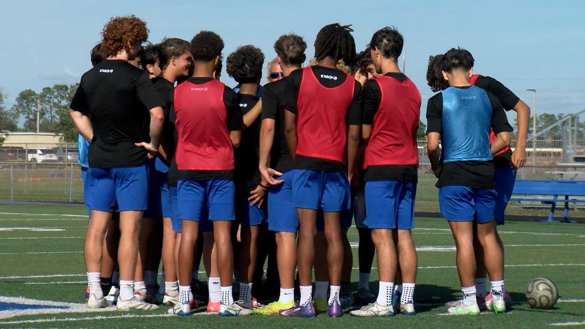 Barron Collier boys soccer wins first state championship