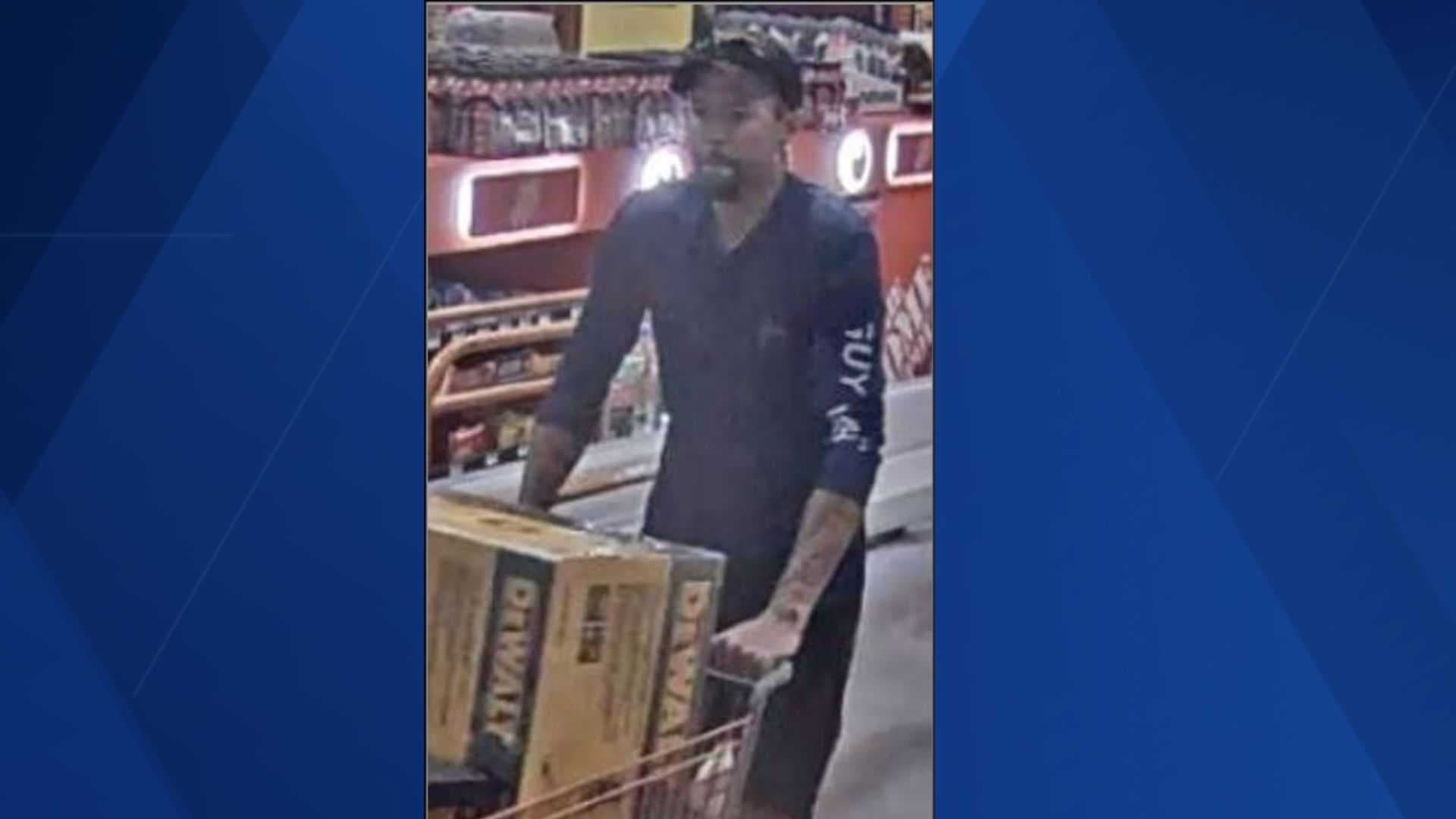 Suspect wanted in connection to Cape Coral Home Depot theft