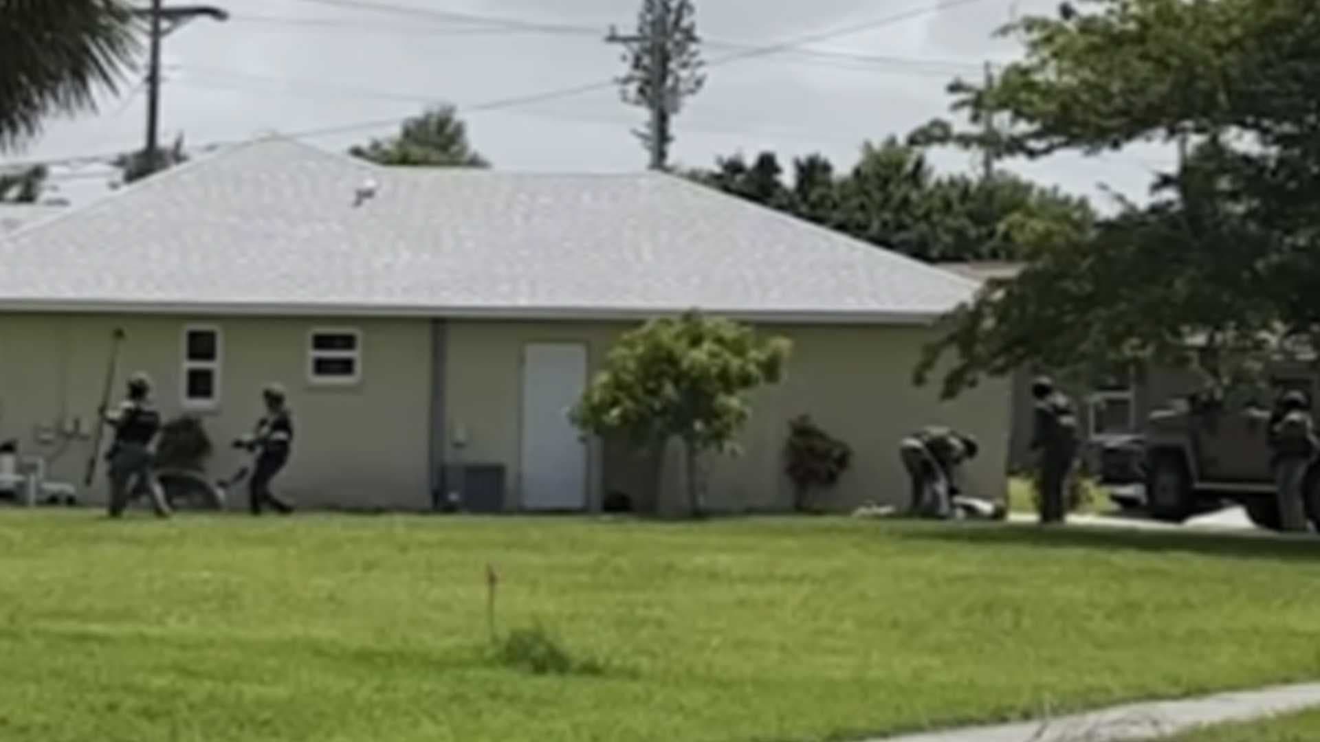 SWAT team swarms Cape Coral home