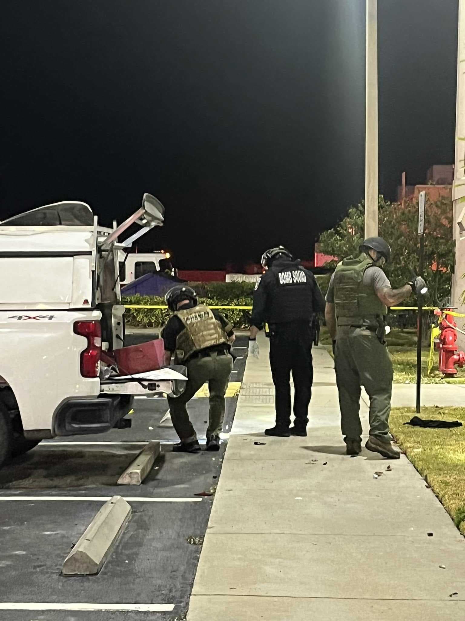 Man critically injured after explosion in a Clewiston hotel parking lot
