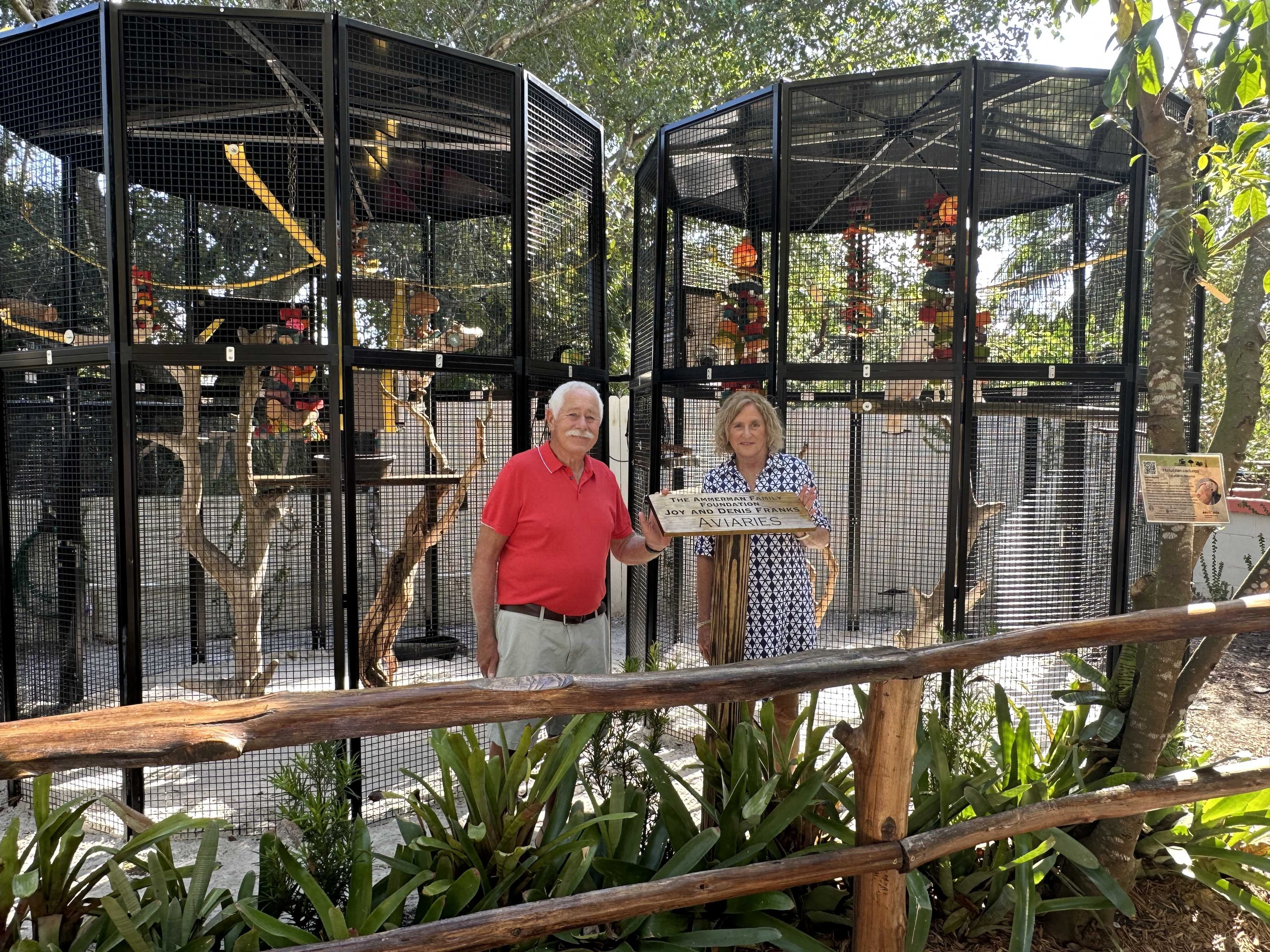 Bonita Springs Wonder Gardens welcomes 2 birds displaced from Shell Factory