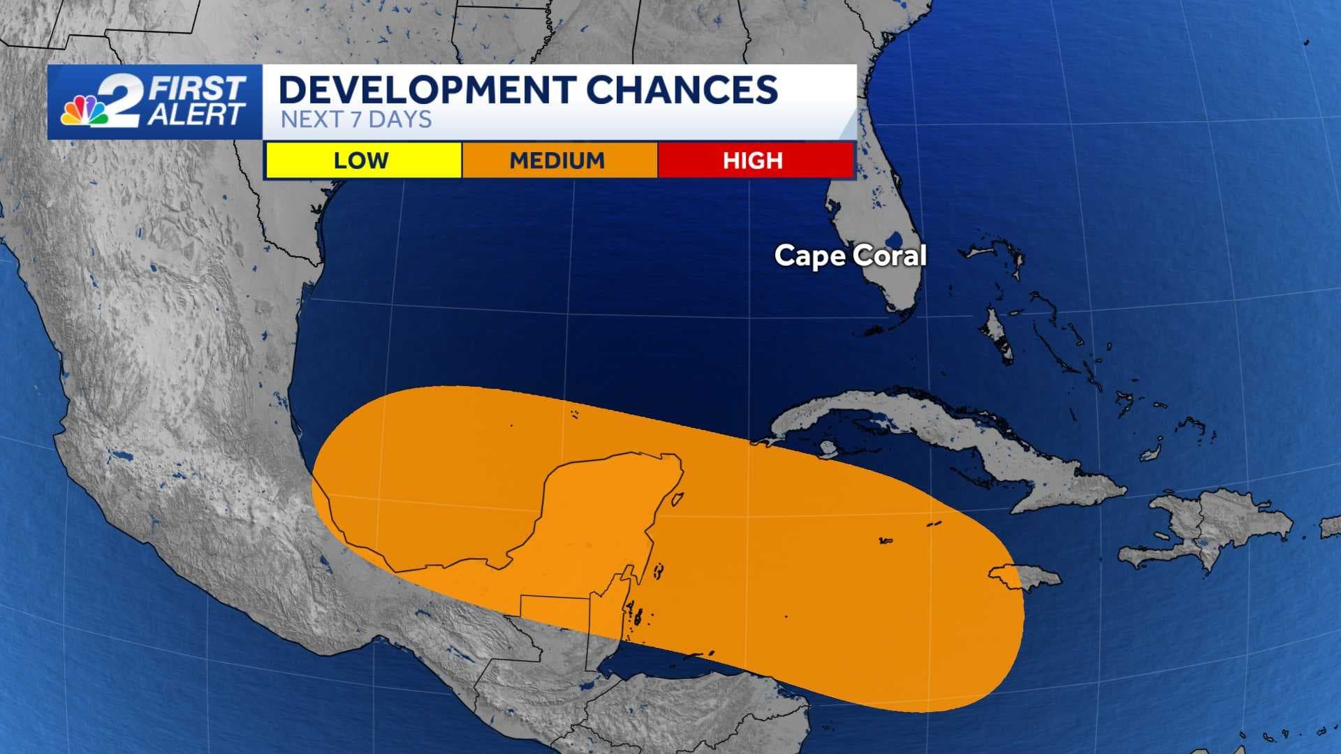 Tracking two tropical disturbances in the Atlantic