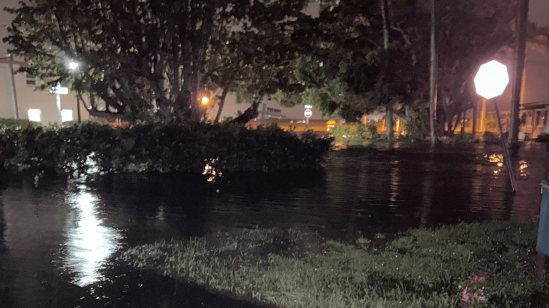 Apartments flooding in Downtown Fort Myers
