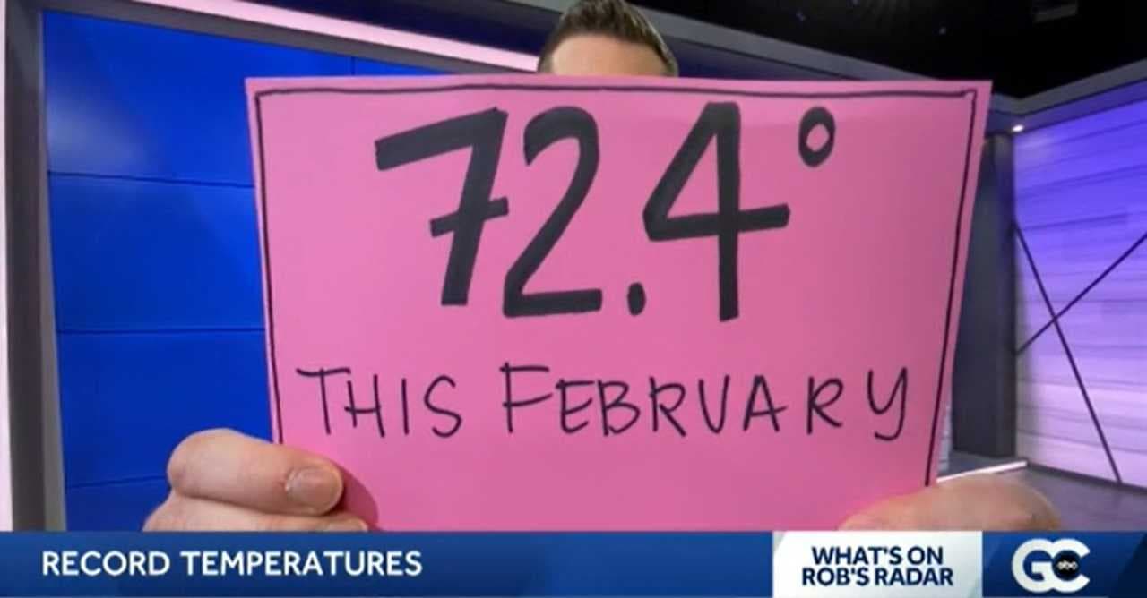 Month on pace to be one of top 4 warmest Februarys in Fort Myers
