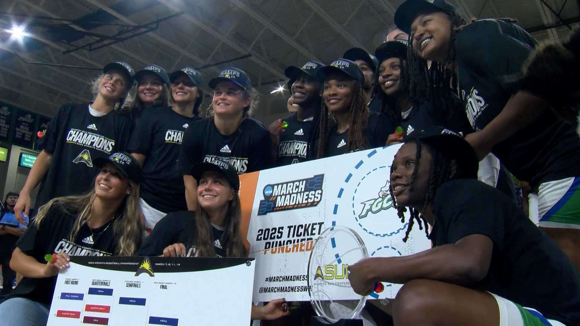 FGCU women’s basketball win ASUN championship, punch ticket to NCAA Tournament