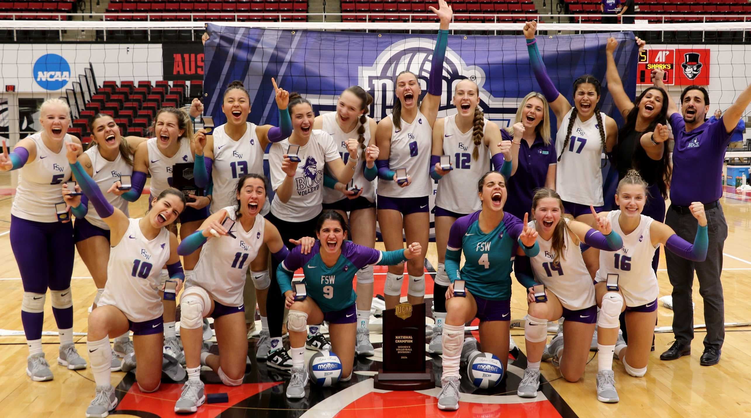 Three-peat is complete: FSW volleyball wins third straight championship