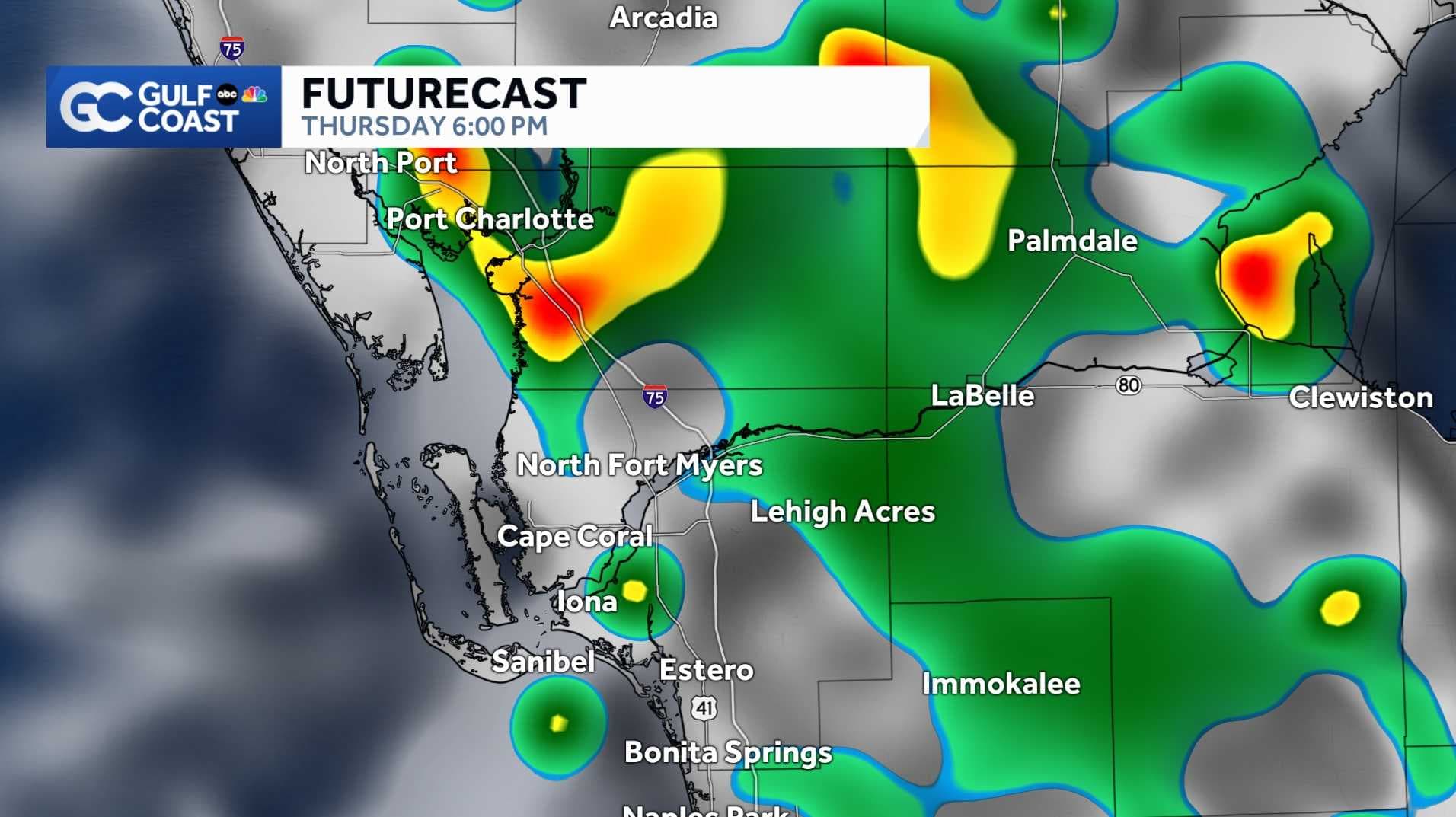 Gulf Coast Weather Impact Day: Storms on the way