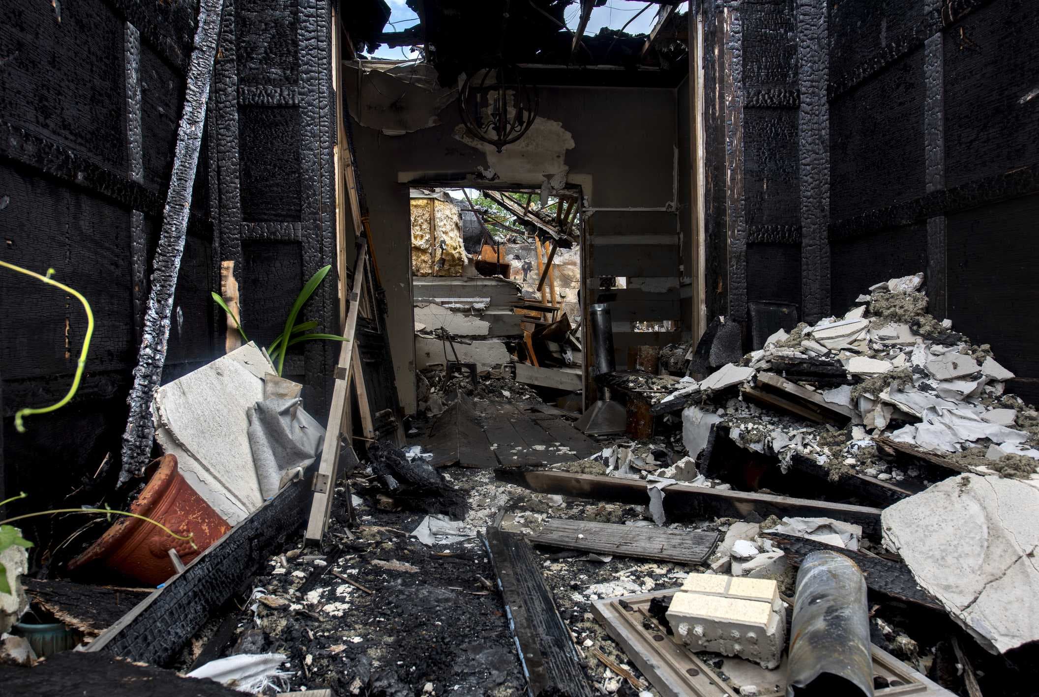 Fire officials warn of lithium battery fire risks after hurricanes