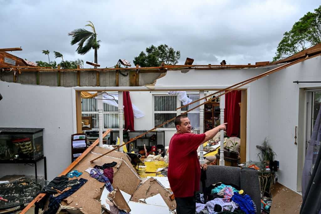At least 19 tornadoes touch down in Florida ahead of Hurricane Milton landfall
