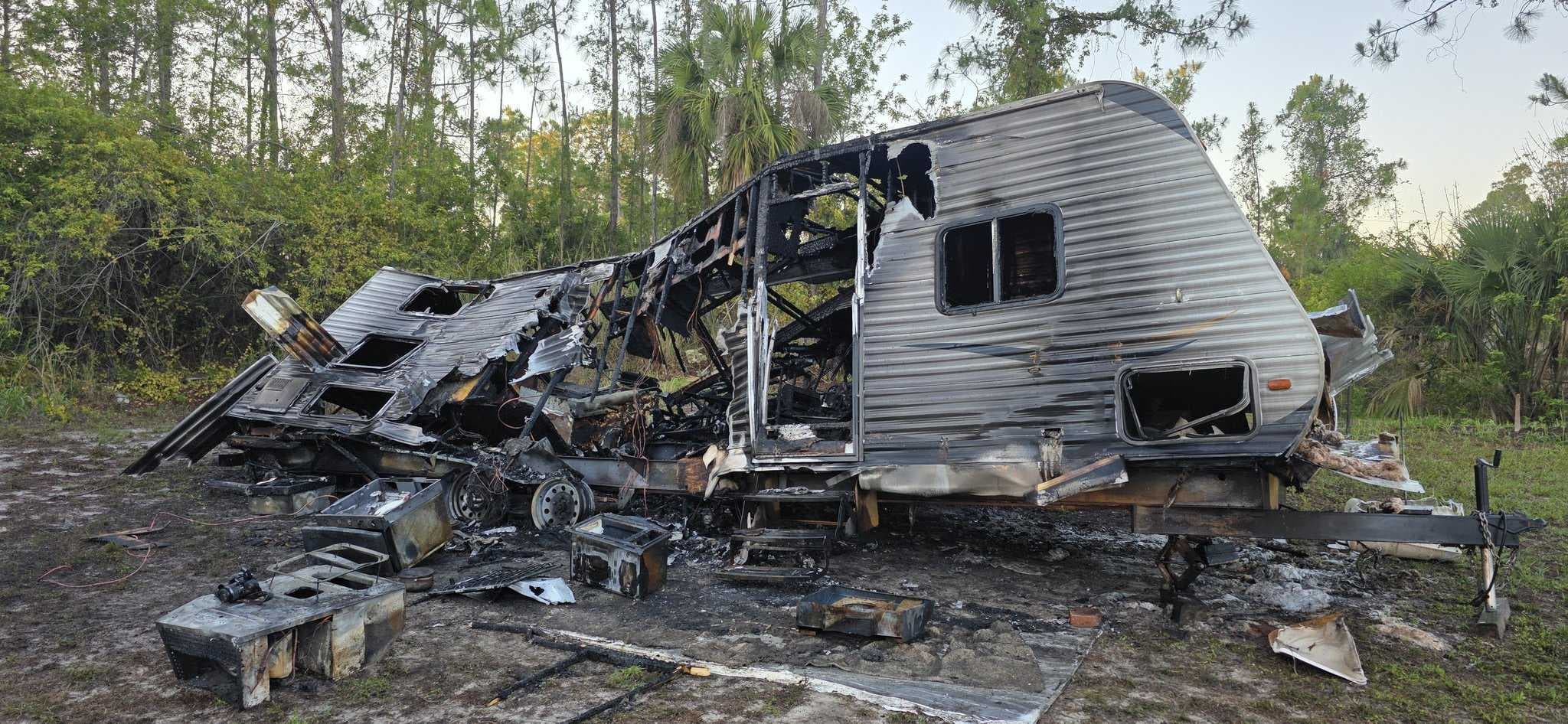 Lehigh RV fire on Wednesday morning under investigation