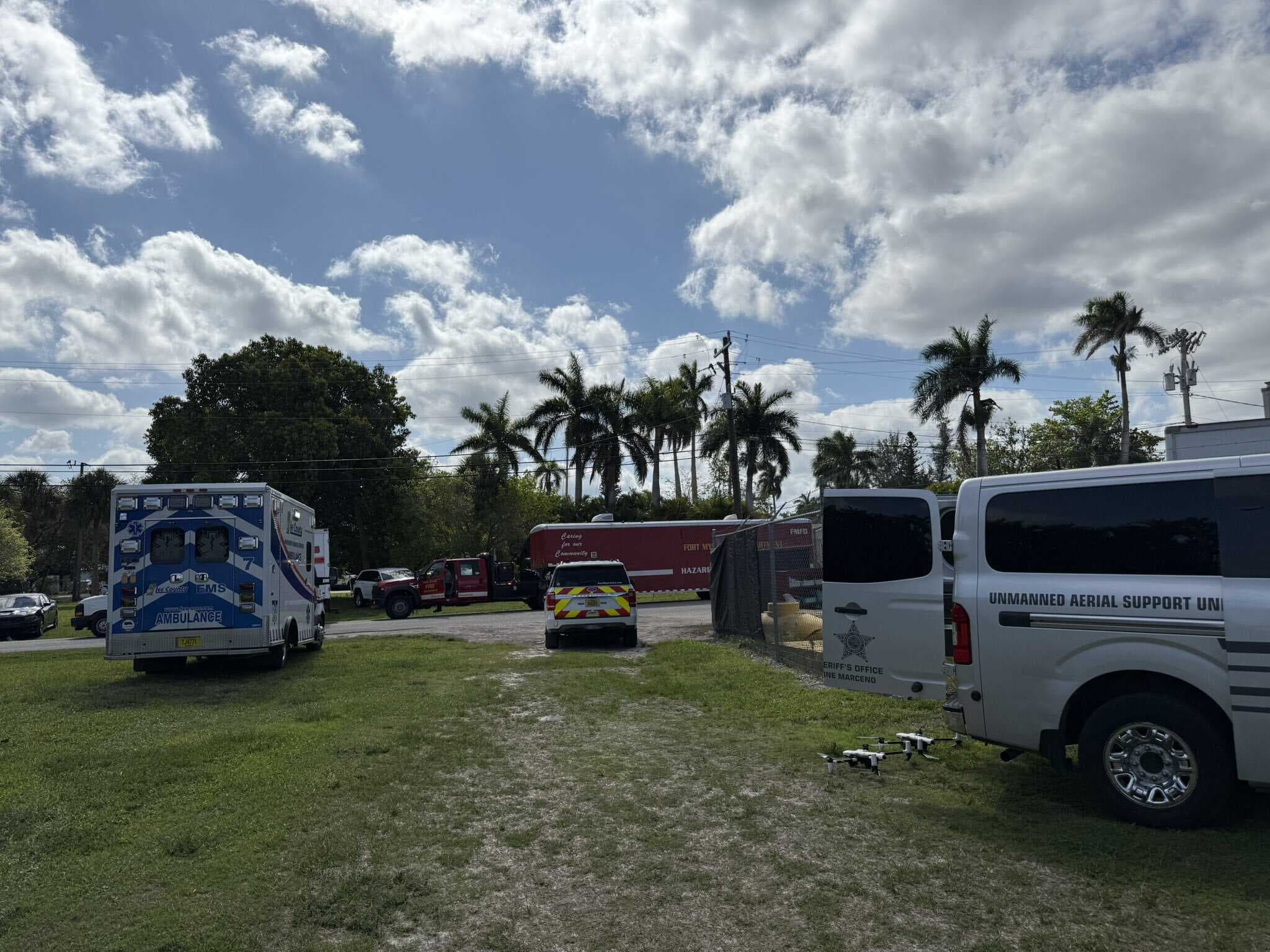 Deputies, ATF swarm North Fort Myers neighborhood, investigate with drones bomb squad