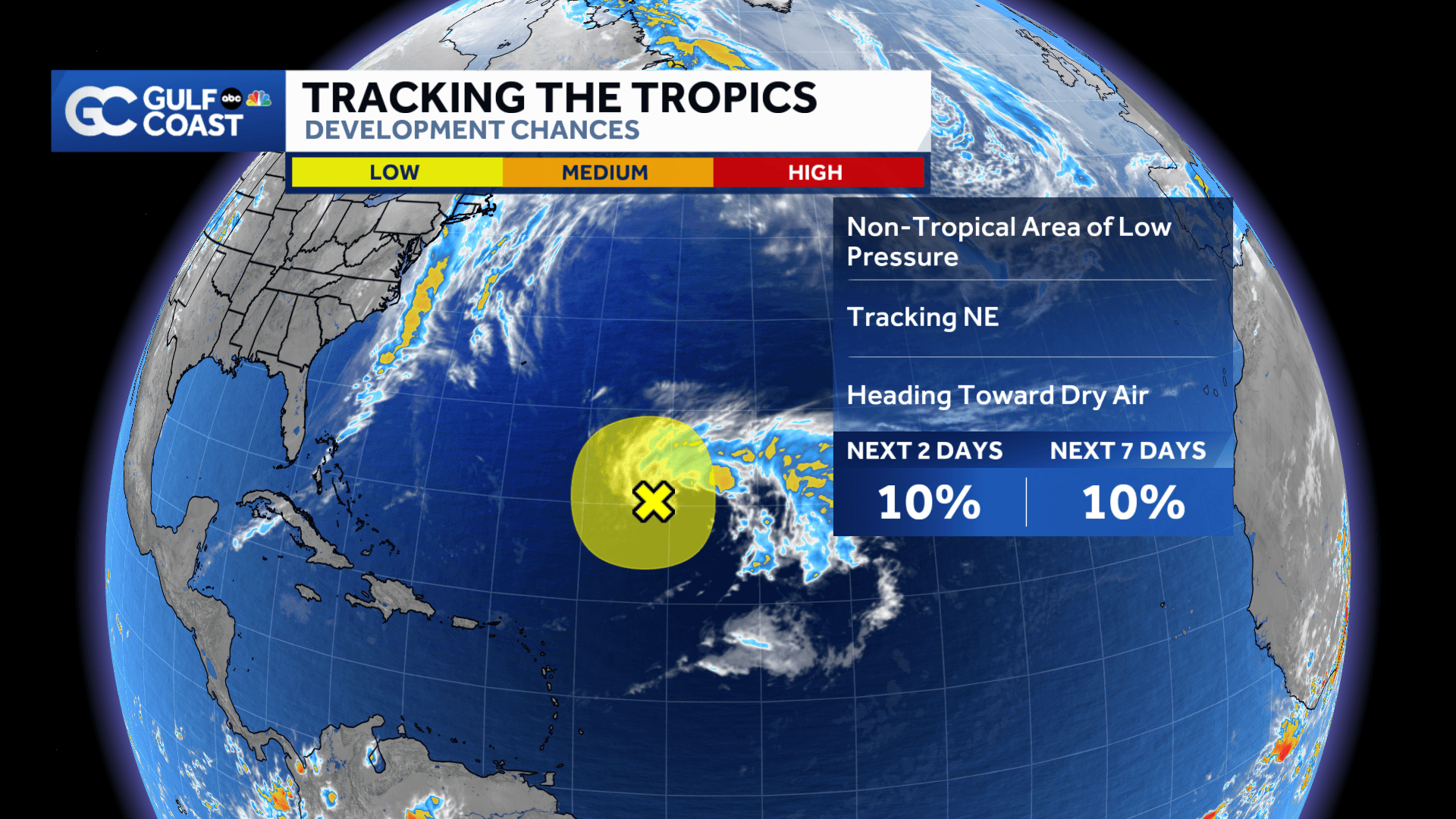 National Hurricane Center tags area of interest in Atlantic with gale-force winds, heavy rain